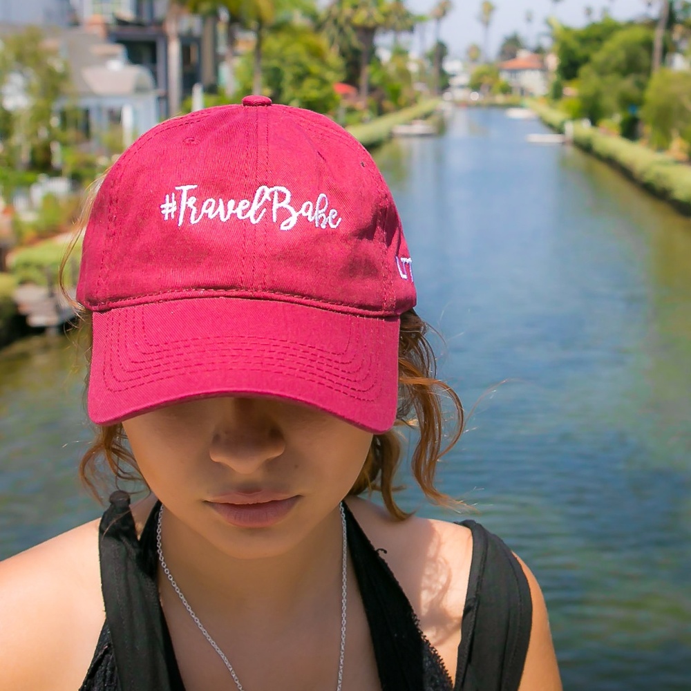 #TRAVELBABE DAD HAT WOMEN'S CAP